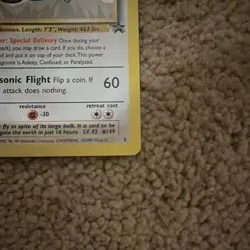 Wizards of the Coast Dragonite Wotc Promo #5 English Stage 2 Holo 1999 90 HP - Image 5