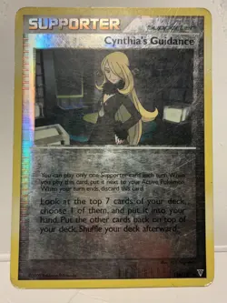 Cynthia's Guidance 136/147 Supreme Victors Reverse Holo Pokemon Card - Image 1