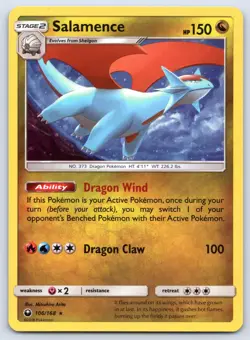 Salamence 106/168 Cosmos Holo Promo Pokemon NM - Image 1