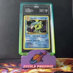 Pokemon XY 2016 Evolutions Gyarados 34/108 Holo Rare TAG 1.5 - Image 2