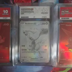 Zekrom Victini Reshiram victini BWR Ace 10 Pokemon TCG Card SEQUENTIAL SET - Image 5