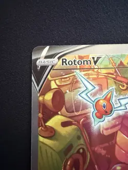 Rotom V 177/196 Lost Origin Ultra Rare NM Pokemon Card - Image 3