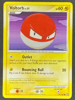 Pokemon Voltorb 81/100 SF Stormfront LP/NM - Image 1