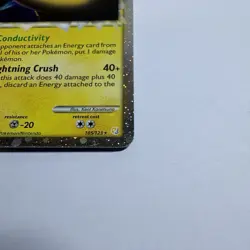 Ampharos 105/123 Reverse Holo Rare HeartGold & SoulSilver Pokemon 2010 LP - Image 2