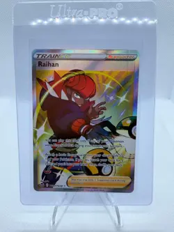 Raihan TG27/TG30 Ultra Rare Silver Tempest Trainer Gallery Pokemon Near Mint - Image 1