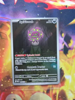 SPIRITOMB 148/132 Illustration Rare Mega Evolution Pokemon Holo Near Mint - Image 1