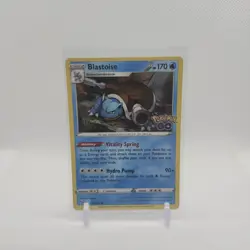 Blastoise 017/078 Holo Rare Pokemon GO Pokemon Holo Near Mint - Image 1