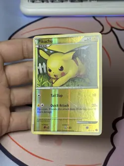 #2 Pikachu 78/123 HeartGold SoulSilver HGSS 2010 Reverse Holo Pokemon Card TCG - Image 5