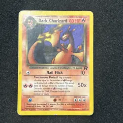 Pokemon TCG Dark Charizard 21/82. HP-DMG - Image 1