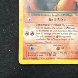 Pokemon TCG Dark Charizard 21/82. HP-DMG - Image 5