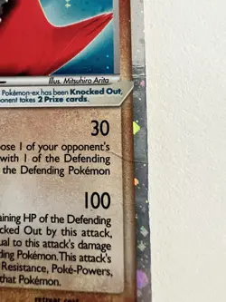 Pokemon TCG Blaziken ex 90/100 with SWIRL Crystal Guardians Holo Rare MP/HP - Image 5