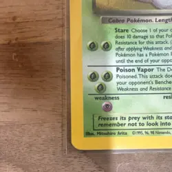 Pokemon Dark Arbok 2/82 Team Rocket Rare 60 HP Stage 1 Unlimited English - Image 5