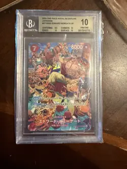 One Piece Royal Bloodline Edward Newgate SP Foil ST15-002 BGS 10 JP - Image 1
