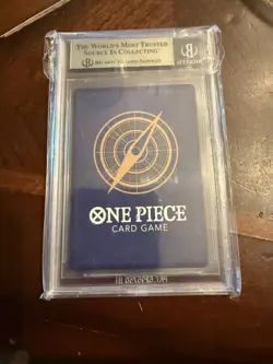 One Piece Royal Bloodline Edward Newgate SP Foil ST15-002 BGS 10 JP - Image 2