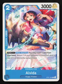 Alvida OP01-064 Common Romance Dawn One Piece Card X4 Playset Pre-Errata - Image 1