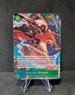 OP14-119 Dracule Mihawk FOIL SEC Alt Art One Piece TCG - Image 1