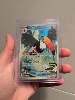 Pokemon TCG Cards Toucannon 094/084 Pitch Black Illustration Rare Holo NM-M - Image 1