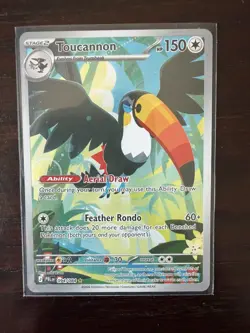 Toucannon Illustration Rare Pokemon TCG Pitch Black 094/084 ENGLISH NM - Image 1