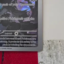 Pokemon TCG Zoroark White Flare 2025 IR Holo Rare Card 143/086 NM - Image 4