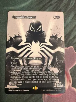 Opposition Agent (Borderless) Mythic MTG Spider-Man Eternal - Image 1
