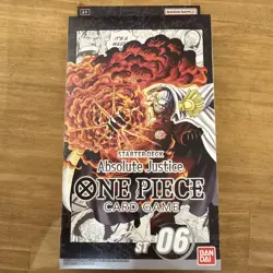 One Piece Card Game ST-06 Absolute Justice Starter Deck ENGLISH NEW Sealed - Image 1