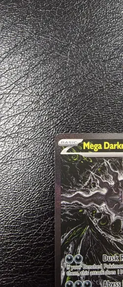 Mega Darkrai EX 116/084 Pitch Black Special Illustration Rare - BEAUTIFUL CARD - Image 3