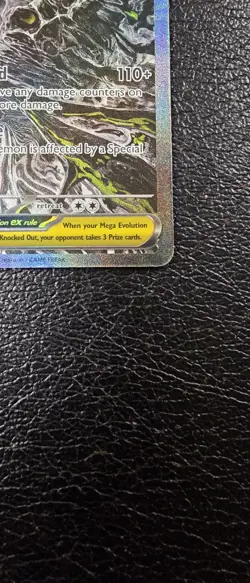Mega Darkrai EX 116/084 Pitch Black Special Illustration Rare - BEAUTIFUL CARD - Image 5