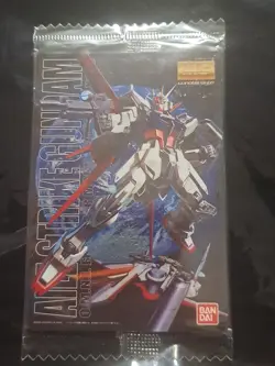 No.058 Aile Strike Gundam Gunpla Package Art Collection GUNDAM Wafer Token Card - Image 1