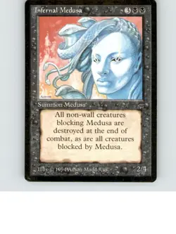 Infernal Medusa Uncommon Legends Lightly played b3-632 - Image 1