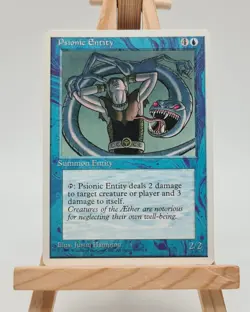 Psionic Entity (Fourth Edition (4ED) Magic Karte MTG Psionische Einheit - Image 1
