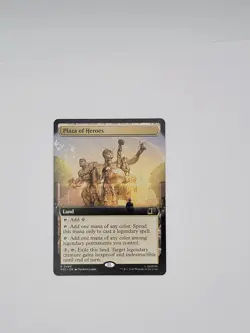 MTG Plaza of Heroes (Extended Art) Normal #483 - Commander: Marvel (MSC) - Image 1