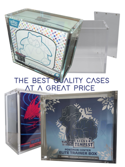 Pokemon ETB Acrylic Case 8mm For Elite Trainer Display Storage Case - Image 5