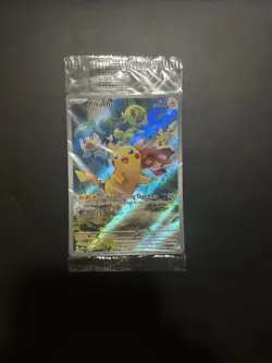 Pokemon Pikachu SVP 027 Black Star Promo Sealed Paldea Evolved ETB Holo NM - Image 1