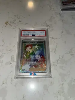 Pokemon Breeder's Nurturing (Secret) 195/189 Swsh03: Darkness Ablaze Holo PSA 10 - Image 1