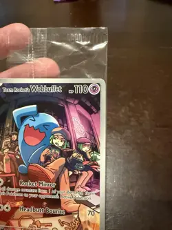 Pokemon TCG Team Rocket's Wobbuffet 203 Destined Rivals ETB - Image 5