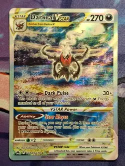 Darkrai VSTAR GG50/GG70 Full Art Rare - Pokemon SV Crown Zenith Near Mint NM - Image 1