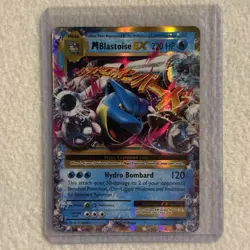 M Blastoise EX 22/108 Holo EX Rare Evolutions Pokemon Near Mint - Image 1