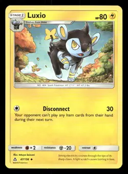 Luxio 47/156 Ultra Prism LP Pokemon - Image 1