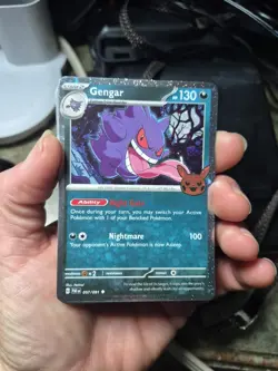 Pokemon TCG Gengar 057/091 Halloween Trick Or Trade 2024 Cosmos Holo - Image 1