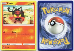 Litten 26/214 Common Unbroken Bonds Pokemon NM/LP - Image 3
