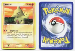 Larvitar 52/106 Common Emerald Pokemon LP - Image 3