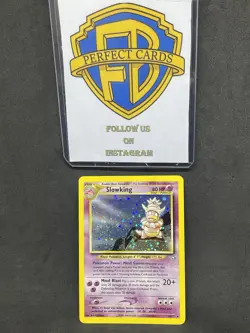 POKEMON NEO GENESIS UNLIMITED SLOWKING HOLO 14/111 NM ENG - Image 1
