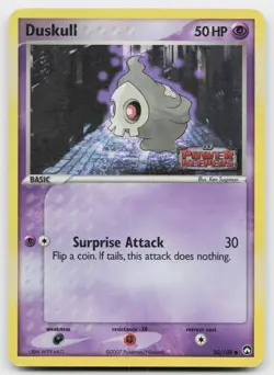 Duskull 50/108 Common Power Keepers Pokemon Reverse Holo Near Mint - Image 1