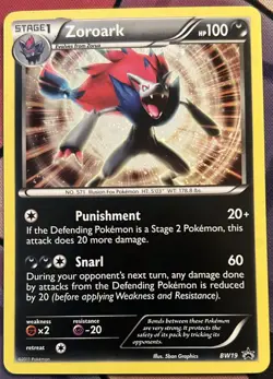 LP - Zoroark BW19 - BW Black Star Promo - Pokemon TCG - Image 1
