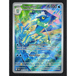 Frogadier - 89/86 - Chaos Rising - Illustration Rare - Full Art - Pokemon - NM - Image 1