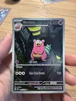 Slowbro 090/084 Illustration Rare Pitch Black Pokemon Holo Near Mint - Image 1