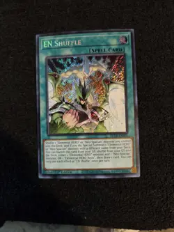 Yugioh- EN Shuffle - BLCR-EN008 - Secret Rare 1st Edition - Image 1
