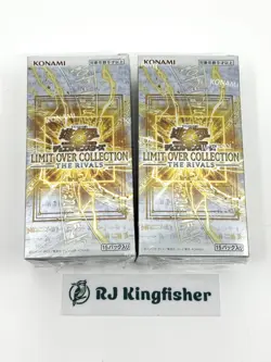 Yu-Gi-Oh OCG LIMIT OVER COLLECTION THE RIVALS Box x2 Japanese ver. Sealed NEW - Image 1