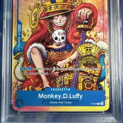 PSA 10 Gem Mint Luffy Promo P-043 2nd Anniversary Tournament Exclusive One Piece - Image 3