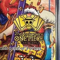 PSA 10 Gem Mint Luffy Promo P-043 2nd Anniversary Tournament Exclusive One Piece - Image 4